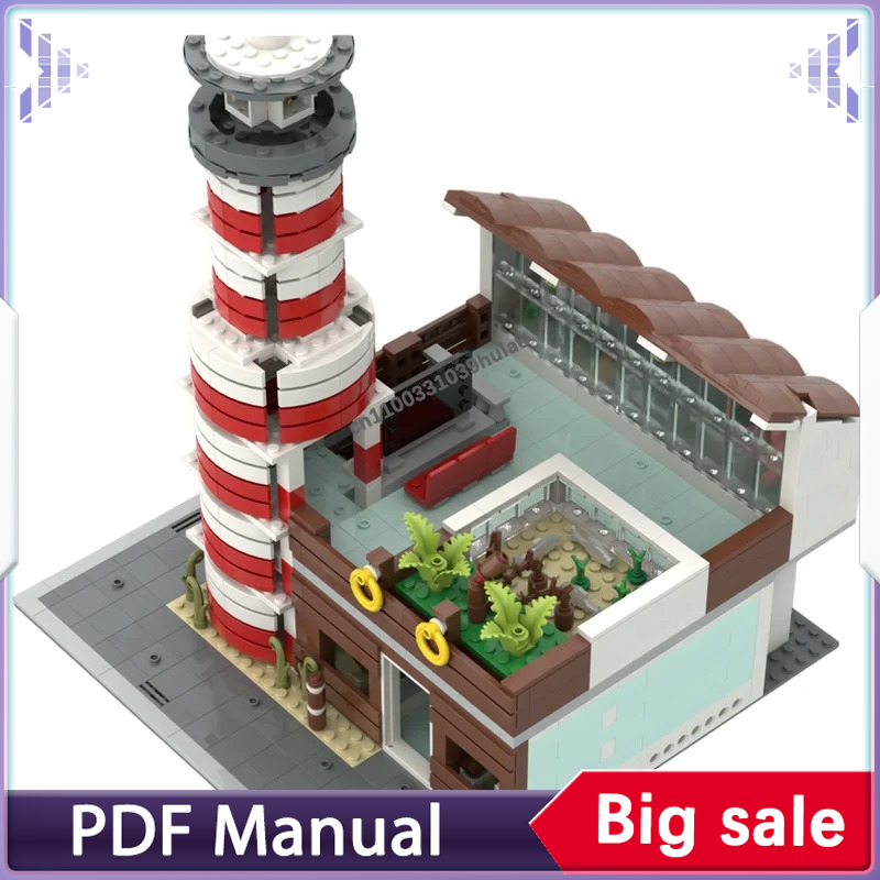 Marine Life Aquariums - Blocs de construction MOC City Aquarium,