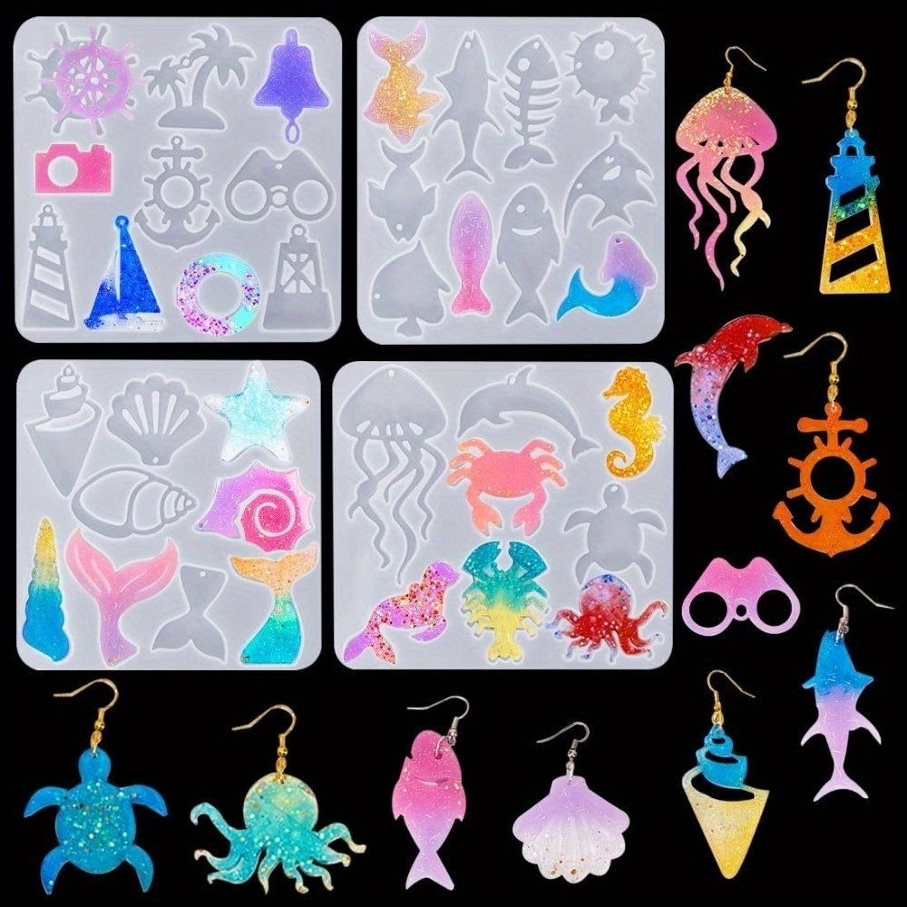 Marine Aquarium & Regional Centre Reviews - L'ensemble de moules pour boucles d'oreilles