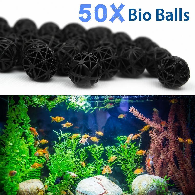 Marine Aquarium & Regional Centre Reviews - 50 pièces de boules filtrantes biologiques