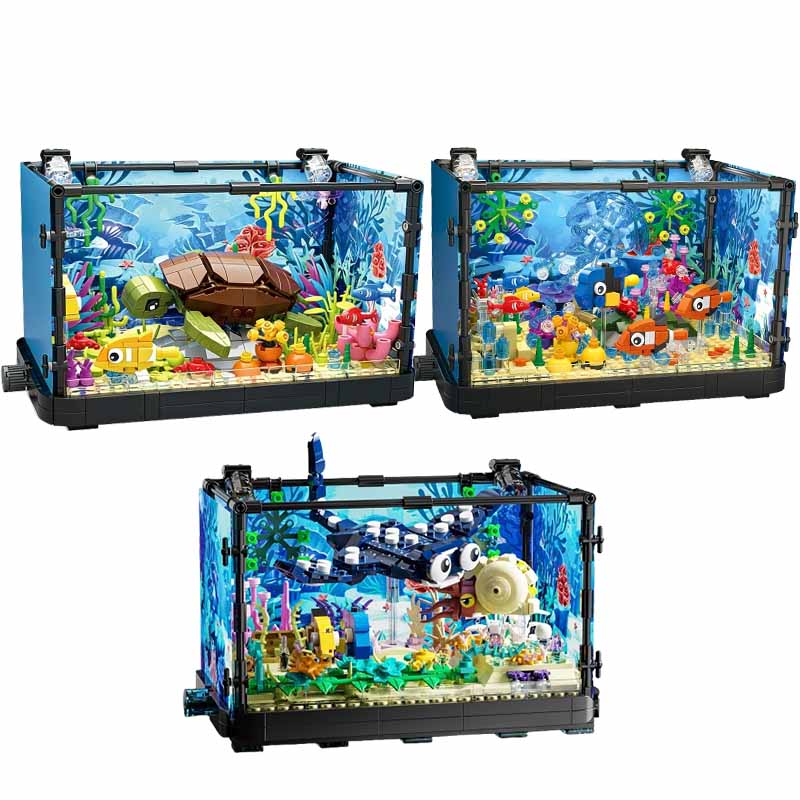 Aquarium Marine Lights - Ensemble de blocs de construction pour