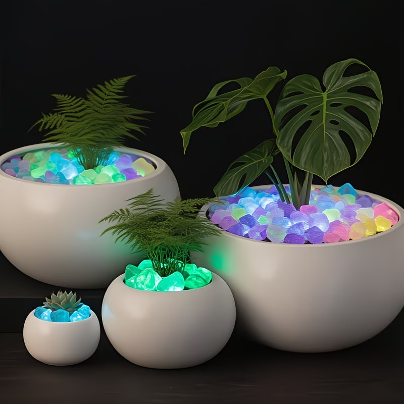 Ensemble de galets lumineux, 3 - Aquarium Marine Stone avis et prix