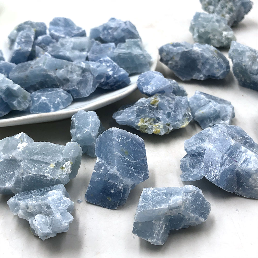 Pierre brute de calcite bleue  - Aquarium Marine Stone avis et prix