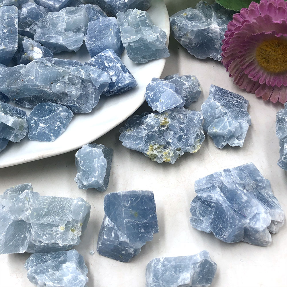 Pierre brute de calcite bleue  - Aquarium Marine Stone avis et prix