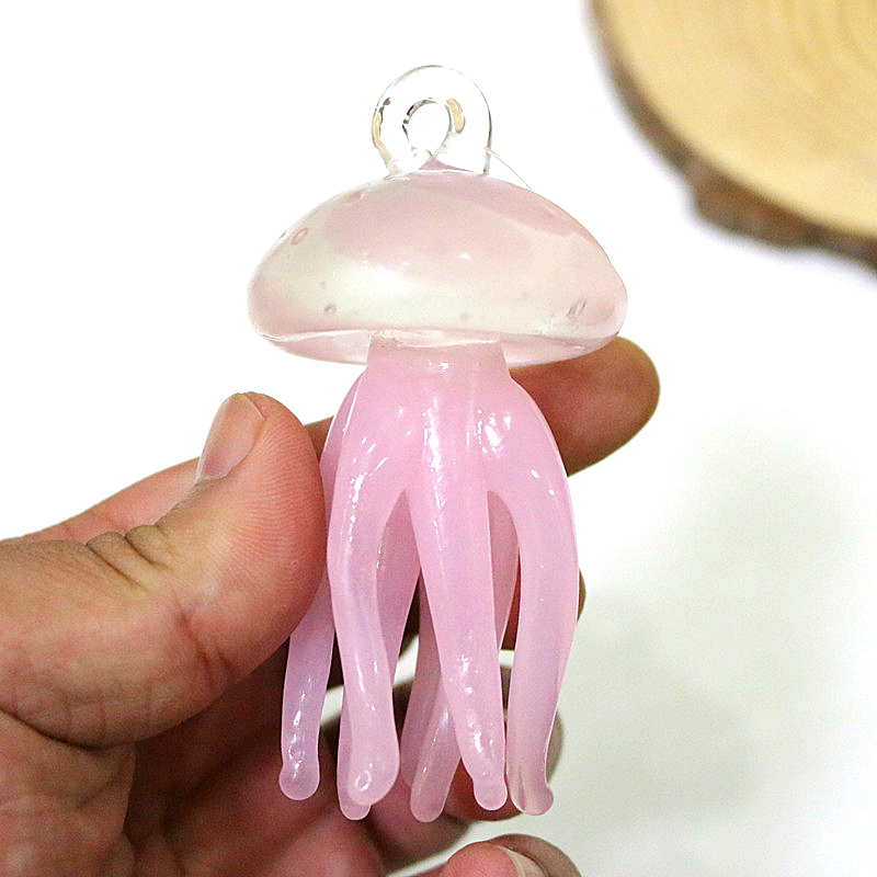 Pendentif en verre de méduse r - Marine Life Aquariums avis et prix