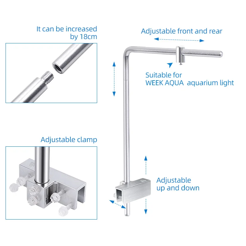 Semaine Aqua support de lumièr - Aquarium Marine Lights avis et prix
